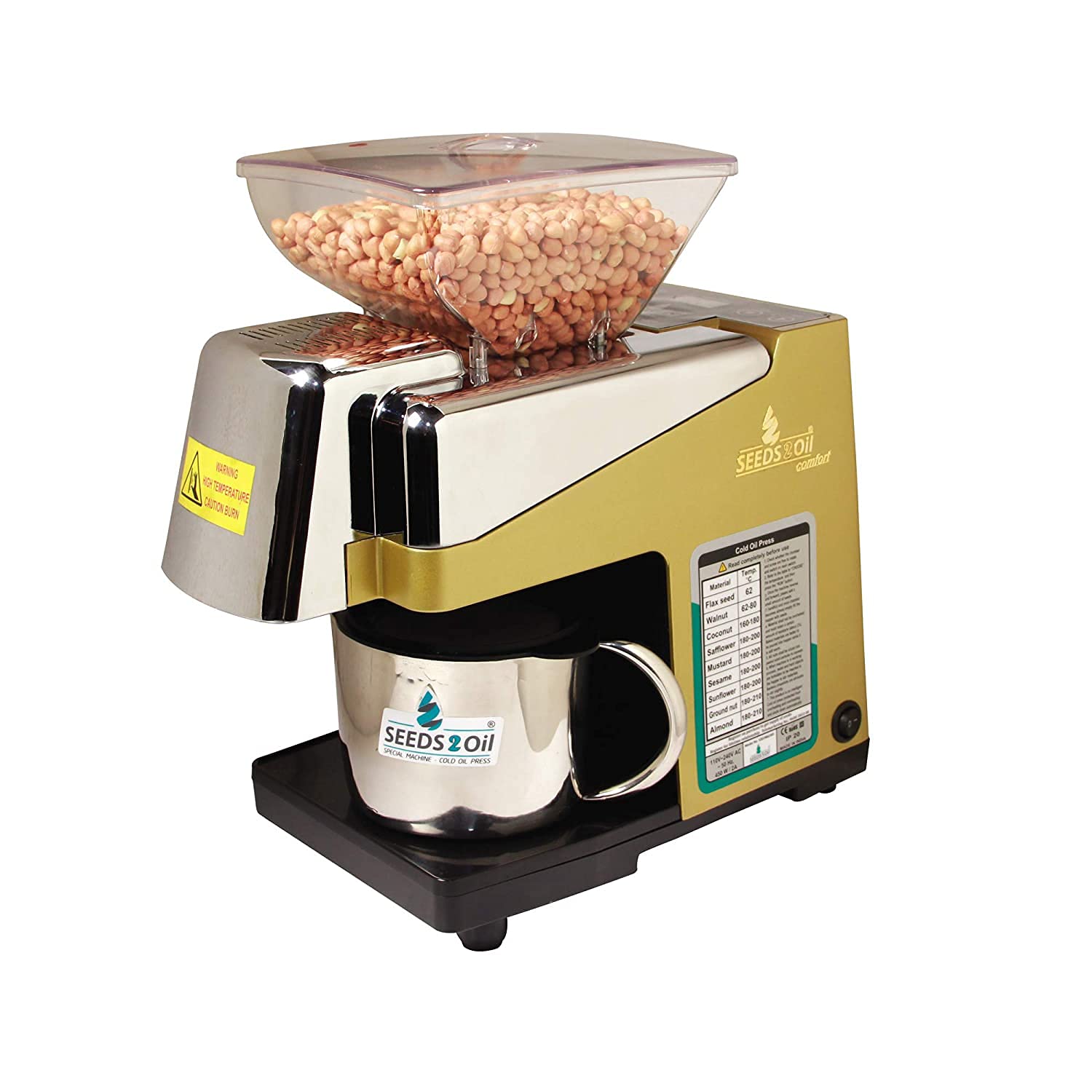 seed to oil machine