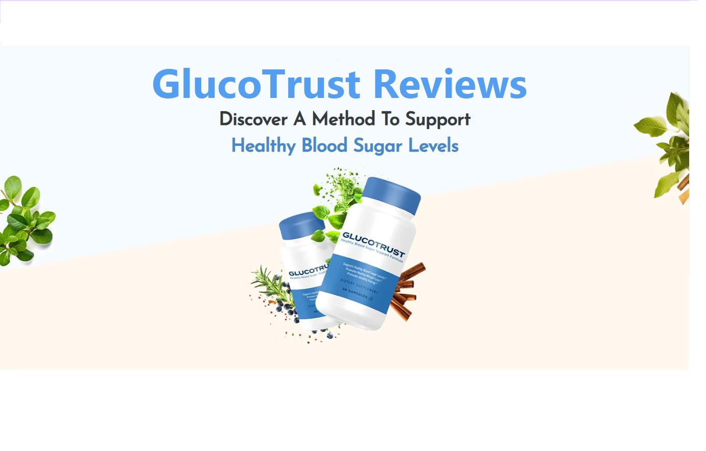 GlucoTrust Banner